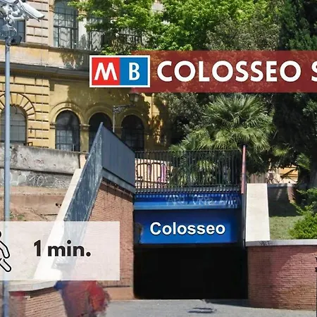 Historic Domus -100 Mt From The Colosseum And 1 Min Metro *